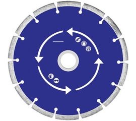 Диск алмазный отрезной сегментный (230х22.2 мм) MOS 37215М 