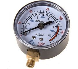 Манометр для компрессора ТОРНАДО 10.2 АТМ SKYWAY S07701007 