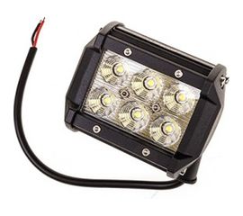 Светодиодная фара SKYWAY OFF ROAD прямоугольная 12V/24V 18W 6000К 6 диодов ближний свет S07201010 
