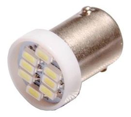 Автолампа диод SKYWAY T8.5 T4W 8 SMD BA9s 1-контурная, белая S08201228 