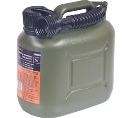 Канистра усиленная пластик ВП, с заливным устройством 5 л для ГСМ АвтоDело 42905 11171 