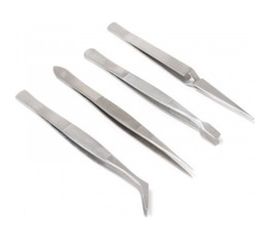 Набор пинцетов ROCKFORCE 4 предмета RF-69414 