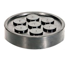 Накладка (130х111х28 мм, h 7/14 мм) для подъемников WIEDERKRAFT 5221007 