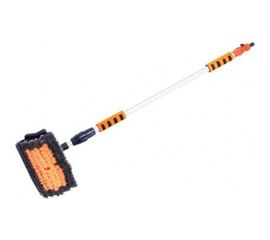 Щетка для мойки АВТОСТОП телескопическая, с клапаном регулировки воды 105-168см AB-1964 