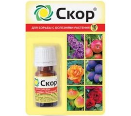 Фунгицид для защиты плодовых культур от комплекса болезней Скор 10 мл Ваше Хозяйство 4680028944027 