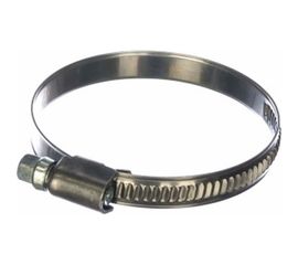 Ленточный червячный хомут 040-060мм нержавеющая сталь JTC-ZN60 