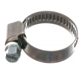 Ленточный червячный хомут 016-025мм нержавеющая сталь JTC-ZN25 