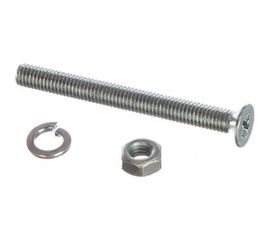 Винт ЗУБР DIN965 в комплекте с гайкой DIN934 10 шт 303456-05-050 