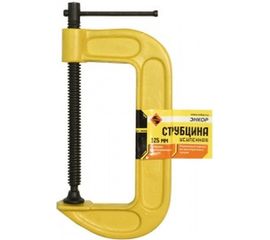 Усиленная струбцина (тип G, 125 мм) Энкор 48403 