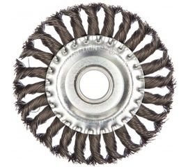 Кордщетка радиальная витая (125х22 мм) для УШМ ПРАКТИКА 773-323 