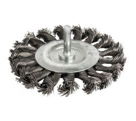 Кордщетка радиальная витая (100 мм) ПРАКТИКА 242-885 