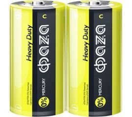 Солевые элементы питания ФАZА Heavy Duty R14 Shrink-2 5002234 