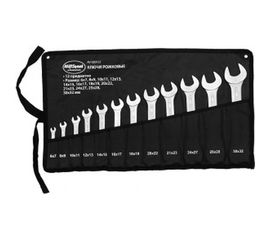 Набор рожковых ключей 6-32 мм 12 предметов в сумке AV Steel AV-030122 