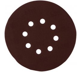 Круг шлифовальный на липучке по дереву/металлу 10 шт. (150 мм; P240; 8 отверстий) Gigant G-1034 