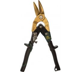 Ножницы по твердому металлу, двойная рычажная передача, Cr-Mo, титановое покрытие, двухкомпонентная ручка, правые, 250мм KRAFTOOL TITAN 2327-R 