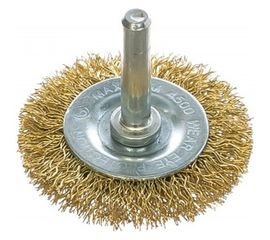 Кордщетка радиальная мягкая (50 мм) для дрели ПРАКТИКА 032-539 