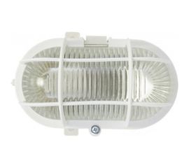 Светильник с решеткой APEYRON овал, белый, корпус ПАТС, НБП01-60-002белс/р 
