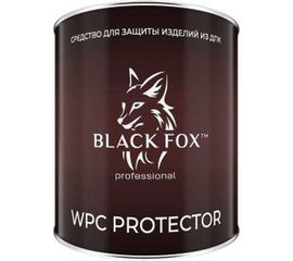 Масло для террасной доски ДПК Black Fox WPC Protector 2,5 л коричневое BF25B 