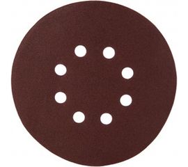 Круг шлифовальный на липучке по дереву/металлу 10 шт. (150 мм; P180; 8 отверстий) Gigant G-1033 