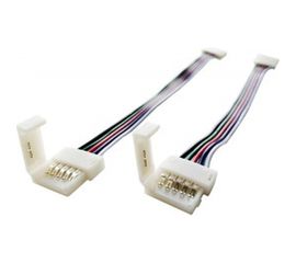 Комплект коннекторов APEYRON для RGBW светодиодной ленты 12,c AWG22+GRBW кабелем 09-74 