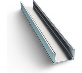 Накладной алюминиевый профиль APEYRON прямой для светодиодной ленты, серебро, 1м. 08-05-01 