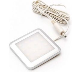 Комплект светодиодных квадратных накладных светильников Apeyron 12В, 1.3Вт х 4шт, ТБ 12-02 