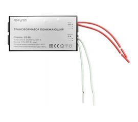 Понижающий трансформатор APEYRON 12В, 70-200Вт, 105х48х27мм, металл, черный 03-86 