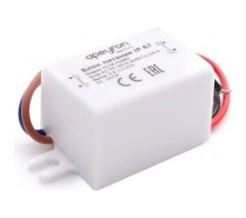 Блок питания Apeyron 12В, 5 Вт, IP67, 0,42А, пластик, 55х26,5х23 03-08 