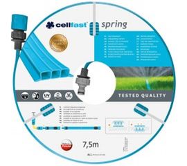 Перфорированный шланг 1/2', 7,5 м Cellfast SPRING 19-021N 