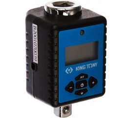 Электронный динамометрический адаптер KING TONY 34307-1A, 3/8", 27-135 Нм, кейс 