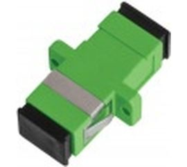 Волоконно-оптический адаптер NIKOMAX соединительный, зеленый, уп-ка 2шт. NMF-OA1SM-SCA-SCA-2 