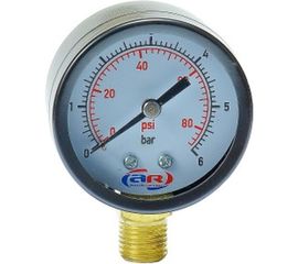 Манометр радиальный 6 атм, 50 мм AquamotoR AR112010 