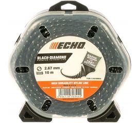 Корд триммерный Black Diamond Line (2,7 мм, 10 м, скрученный квадрат) ECHO 340105004 