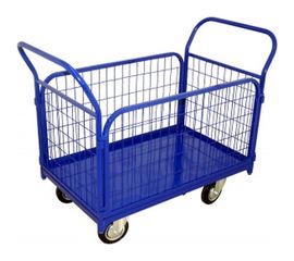 Платформенная тележка с сетчатыми бортами RUSKLAD 500х800 ТС 1 125 