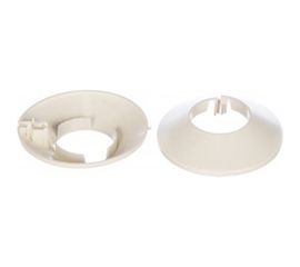 Декоративная разъемная чашка (отражатель) 28мм белая 2шт MasterProf MP ИС.130728 