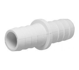 Соединитель для поливочного шланга, пластик 19х19мм с 2 хомутами оцинк. 9мм 16-25 MasterProf MP ДС.020043 