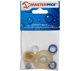 Набор прокладок для смесителя Сантехник № 2 MasterProf силикон ИС.130256 