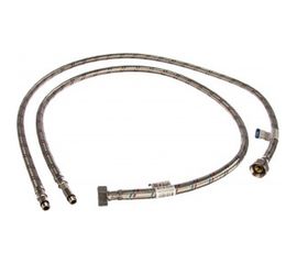 Гибкая подводка для смесителей STL 1/2"хМ10х100 см пара - длинный и короткий хвостовик ИС.100307 