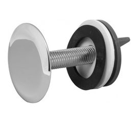 Заглушка на умывальник, 50мм хром MasterProf MP-У ИС.130496 