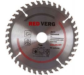 Диск пильный твердосплавный по ламинату (140х20/16/12.7 мм; 40 зубьев) REDVERG 6621248 