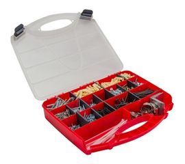 Крепеж в наборе ПРОФЕССИОНАЛ №8 Госкрепеж 19 позиций, бокс с ручкой СЭ.010044 