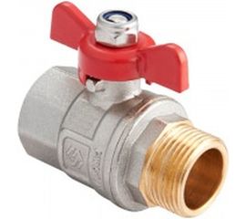 Шаровый усиленный кран 1/2" в/н бант Smart MP-У ИС.080154 