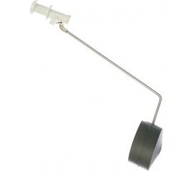 Пластмассовый клапан для бачка с оцинкованной тягой и поплавком MasterProf MP-У ИС.130703 