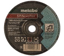 Круг обдирочный по стали 180x6.0x22,23 мм Metabo SP-Novoflex RU 617172000 