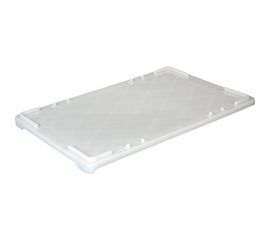 Крышка для прямоугольных ящиков ТАРА 600х400 мм, белая, морозостойкая 06099 