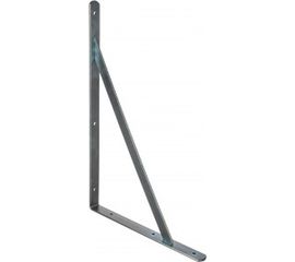 Усиленный кронштейн СИБРТЕХ 500х350х30х4 мм оцинкованный 94043 