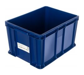 Сплошной ящик ТАРА 400х300х230 мм, синий 18649 