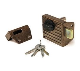 Накладной замок ЗЕНИТ Зенит-ЗН-1-2.1 бронза 07275 