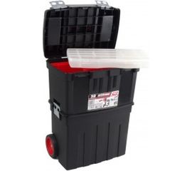 Передвижной ящик для инструментов 470х290х630мм +лоток +органайзер Tayg 158001 