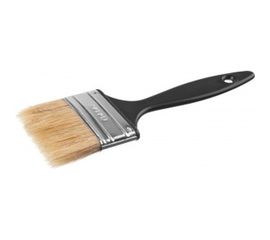 Плоская кисть пластиковая ручка, светлая щетина, 63мм СИБИН 01008-063 